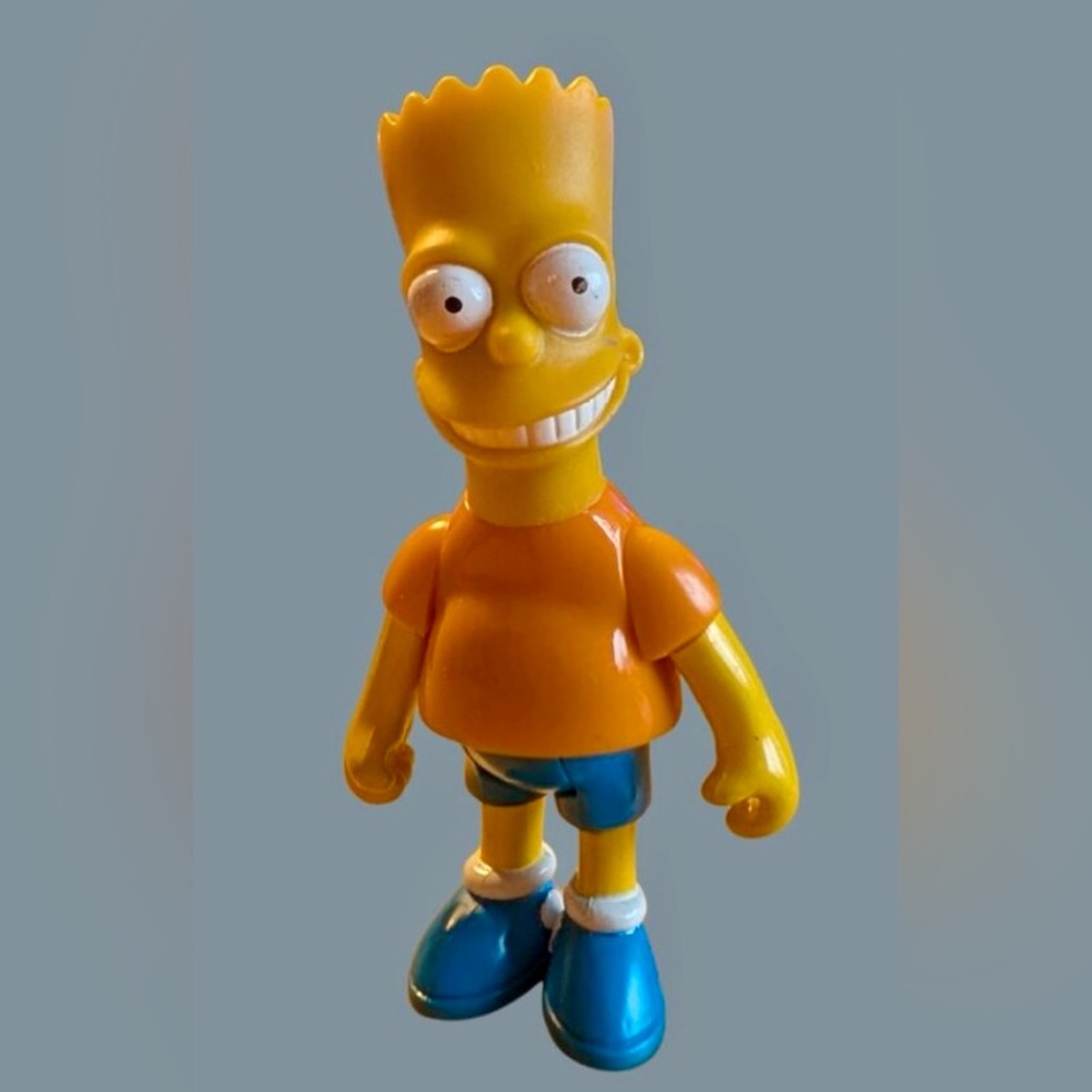 THE SIMPSONS- Vintage 1990 BART SIMPSON Toy - RARE